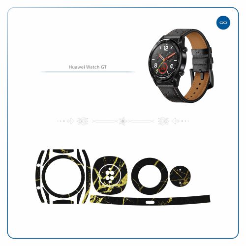 Huawei_Watch GT_Graphite_Gold_Marble_2